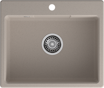 GRANFEST Мойка URBAN 658  1-чаша 580*490мм песочный арт.GF-UR-