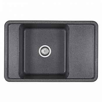 Мойка для кухни  Беллис 78 780x510x250 мм, прямоуг., графит