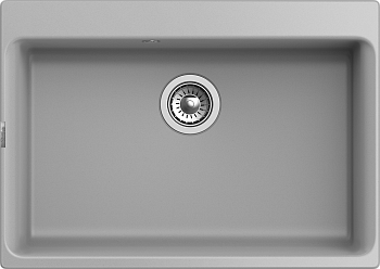 RIVELATO Мойка AXEL 70  1-чаша 730*520мм grigio metallizzato арт.