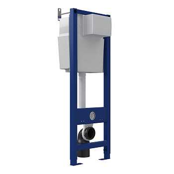 Инсталляция  для скрытого монтажа унитаза АТОМ без кнопки, BERGES