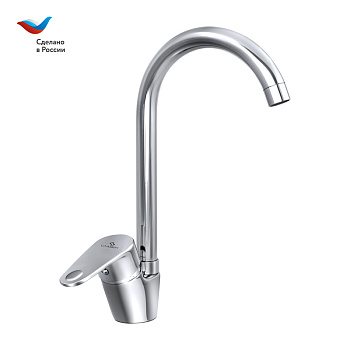 Смеситель для кухни СЛАВЕН Коттедж СЛ-ОД-Л22 хром