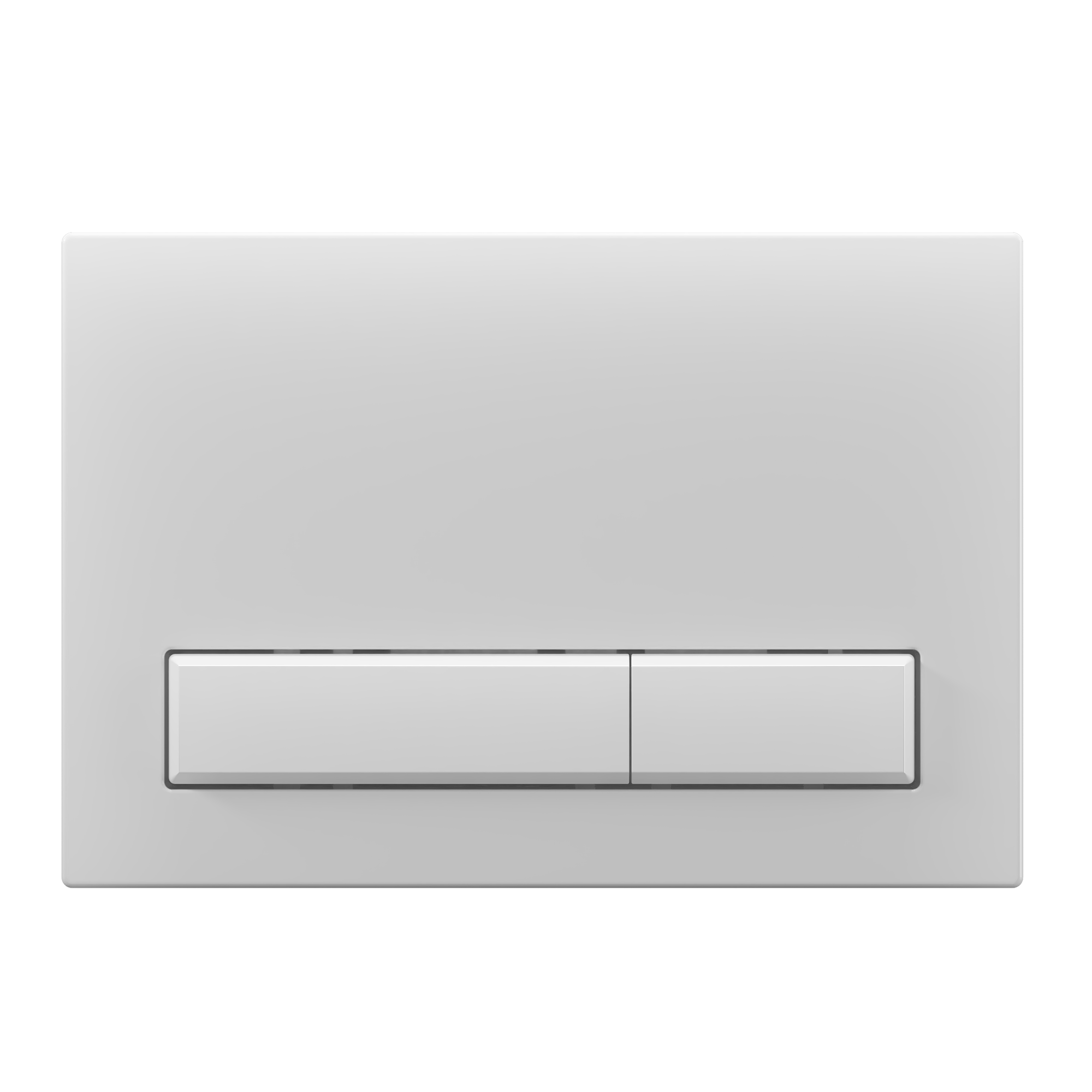 Клавиша смыва АНИ Пласт WP1400 для инсталляции белая матовая прямоугольная