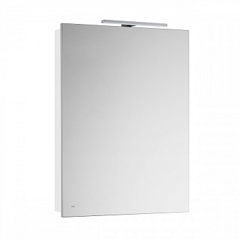 VICTORIA правый зеркальный шкаф 600, 606x141x810 мм, белый глянец 