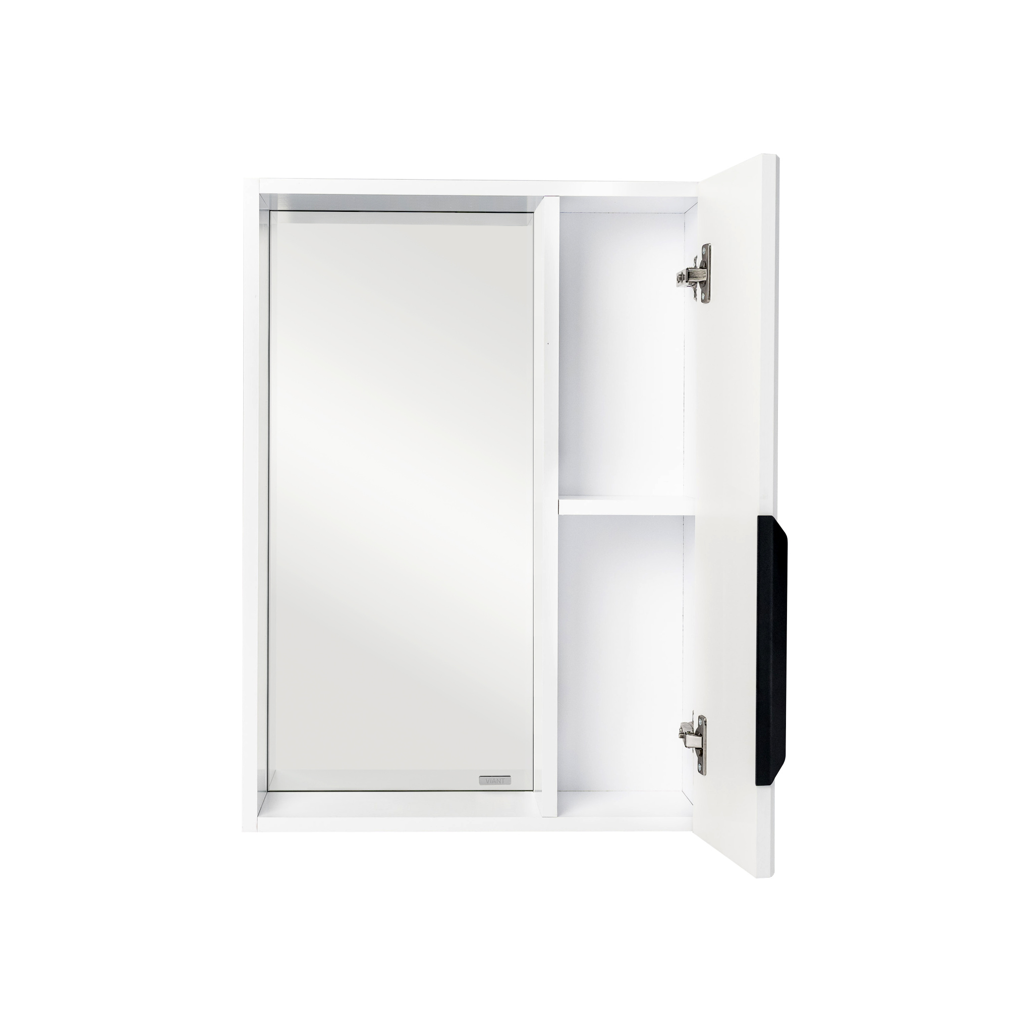 Зеркало со шкафом VIANT СИЦИЛИЯ 50 белый (VSIC50BEL-ZSH)