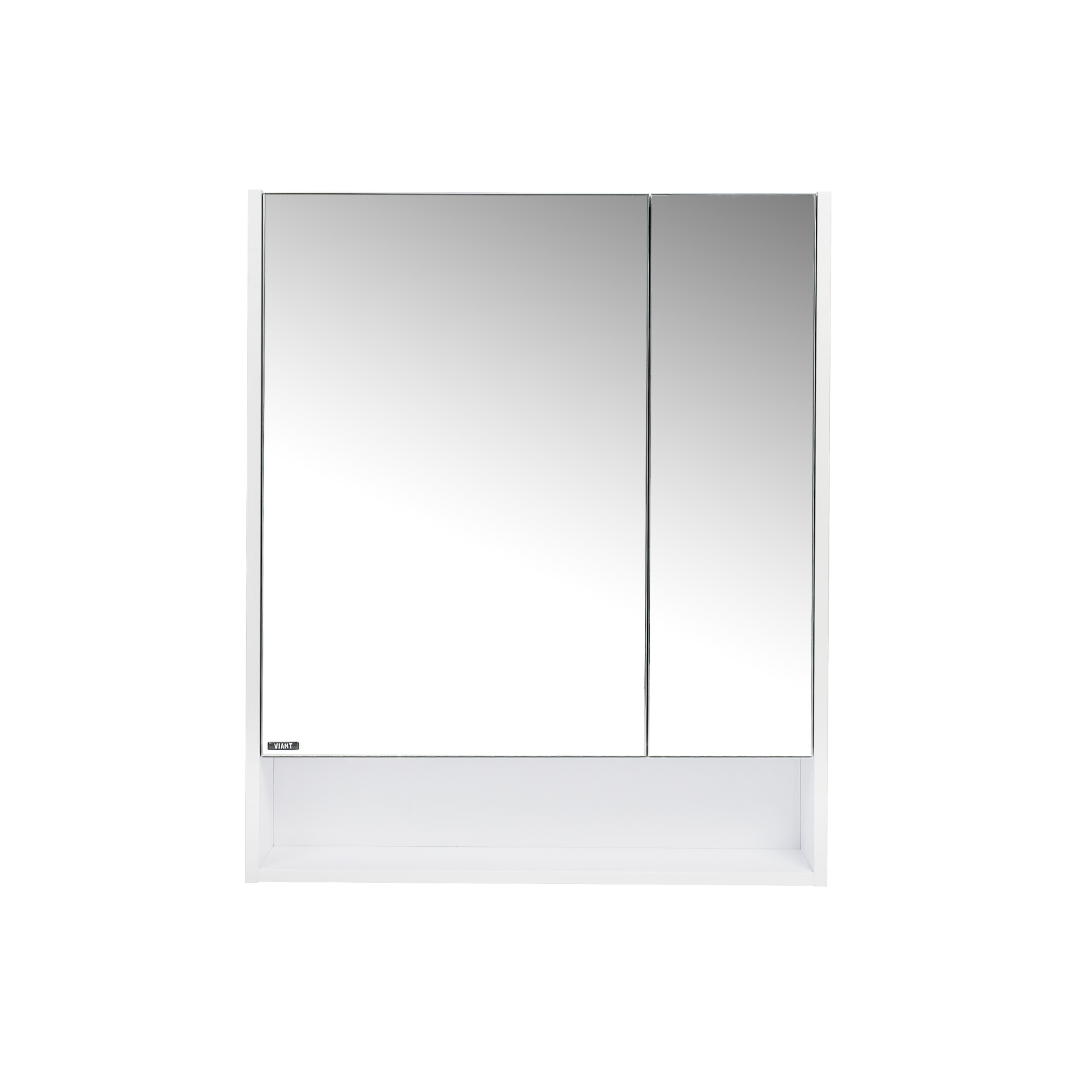 Зеркальный шкаф VIANT МАЛЬТА 60 подвесной белый (VMAL60BEL-ZSH)